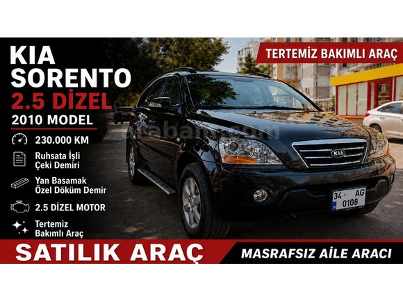 BAKIMLI AİLE ARACI | 2.5 DİZEL | RUHSATA İŞLİ ÇEKİ DEMİRİ