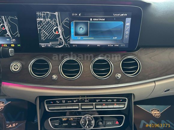 *FETCAR* 2016 E 220 D 4 MATIC CAM TVN - COMMAND HATASIZ-BOYASIZ