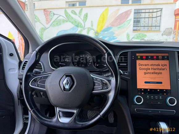 VİZYON DAN BOYASIZ 2017 MEGANE 1,5 DCİ TOUCH 121KM TESLA EKRAN