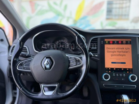 VİZYON DAN BOYASIZ 2017 MEGANE 1,5 DCİ TOUCH 121KM TESLA EKRAN