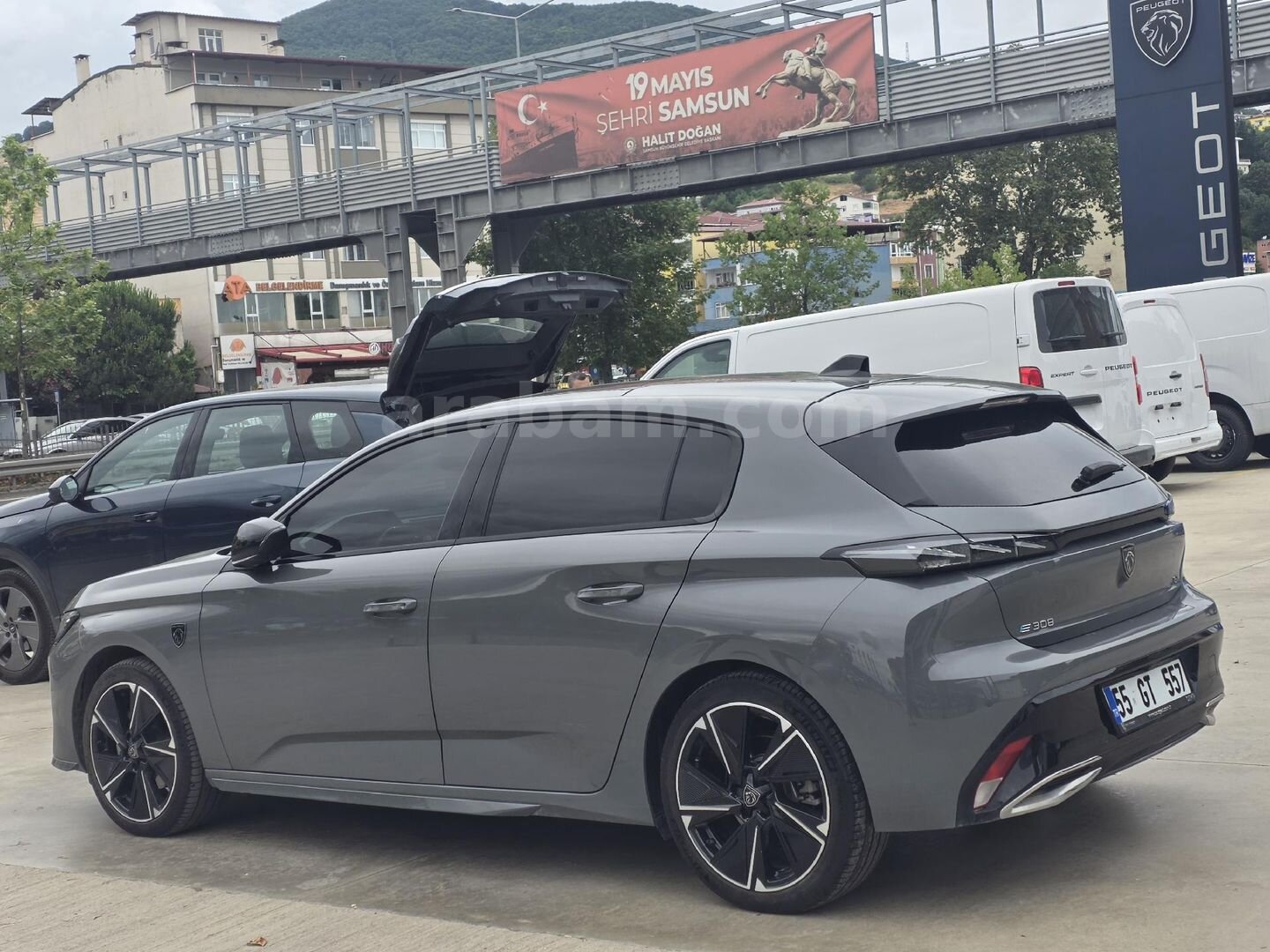 Galeriden Peugeot e-308 GT 2025 Model Samsun 24.000 km Gri 3