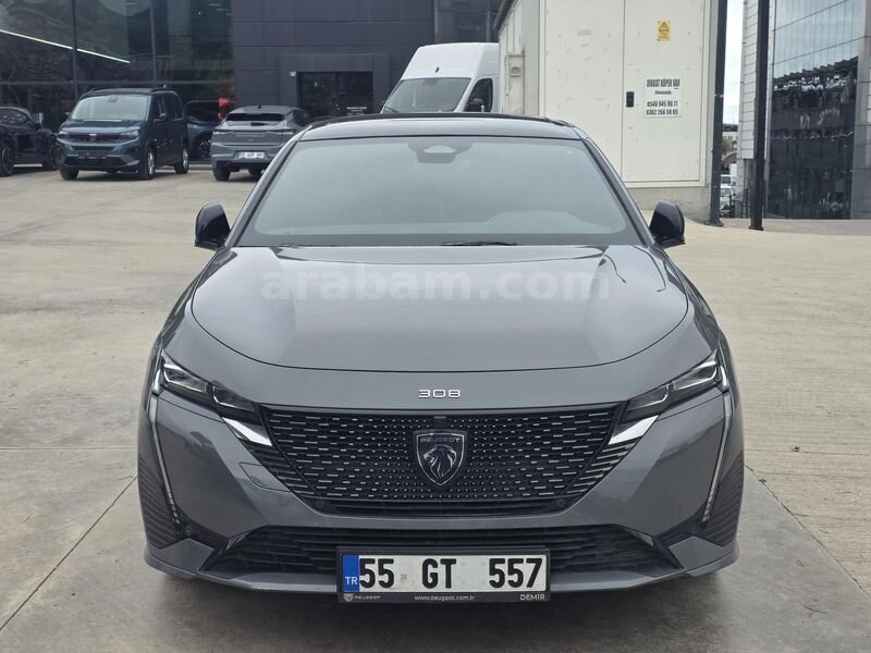 Galeriden Peugeot e-308 GT 2025 Model Samsun 24.000 km Gri