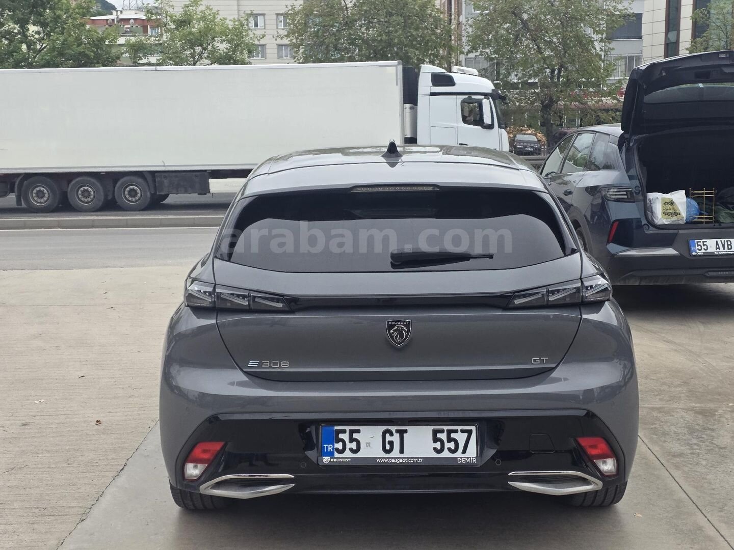 Galeriden Peugeot e-308 GT 2025 Model Samsun 24.000 km Gri 5