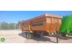 2025 MODEL DAĞLAR MAKİNE 16 TON HAVUZ KASA TANDEM DİNGİL RÖMORK