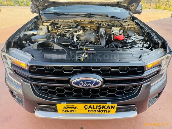 2025 SIFIRGİBİ FORD RANGER VİLDTRACK 4X4 BOYASIZ 22'binKMDE