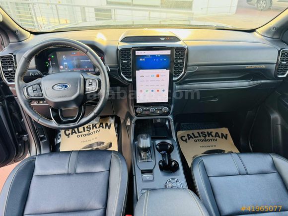 2025 SIFIRGİBİ FORD RANGER VİLDTRACK 4X4 BOYASIZ 22'binKMDE