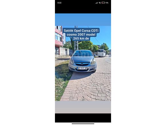Sahibinden Opel Corsa 1.3 CDTI Cosmo 2007 Model