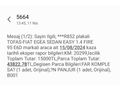Sahibinden Fiat Egea 1.4 Fire Easy 2024 Model Kırşehir