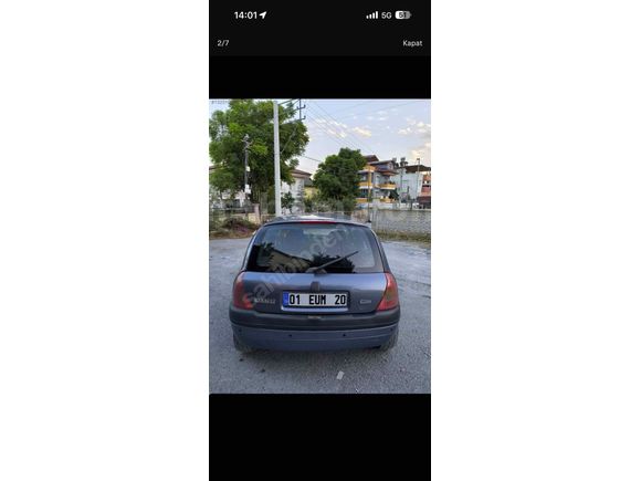 Sahibinden Renault Clio 1.4 2001 Model 