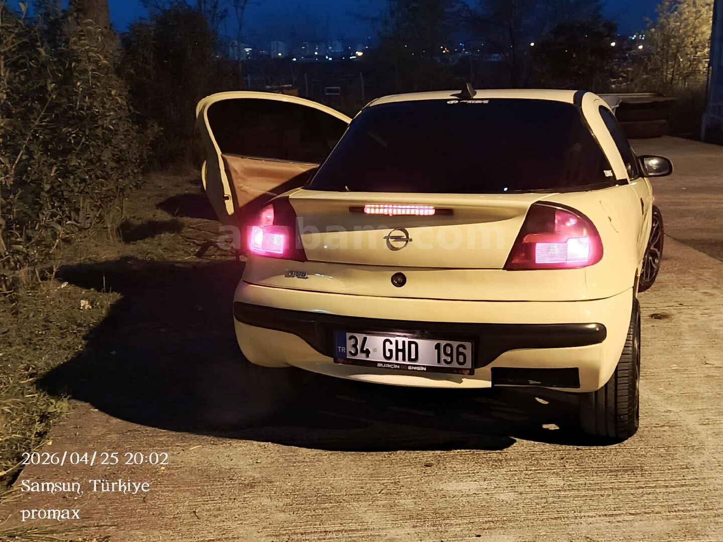 Sahibinden Opel Tigra 1.6 1997 Model Samsun 177.500 km Sarı 6
