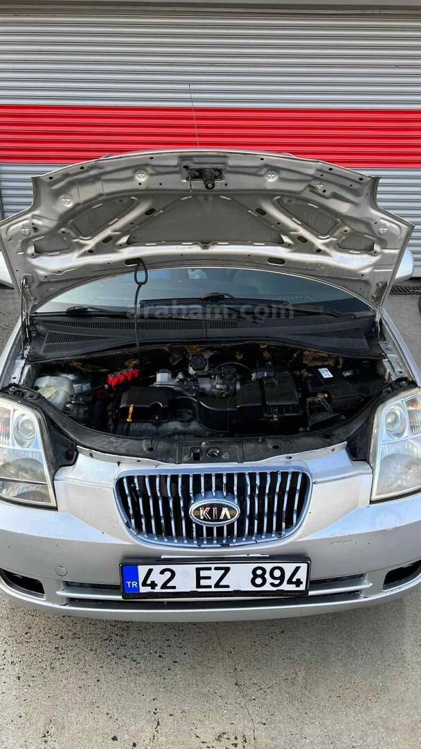 Galeriden Kia Picanto 1.1 EX 2005 Model Konya 280.000 km Gri (Gümüş) 5