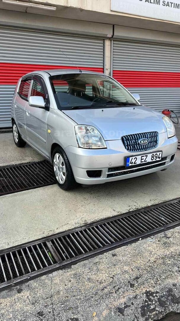Galeriden Kia Picanto 1.1 EX 2005 Model Konya 280.000 km Gri (Gümüş) 1