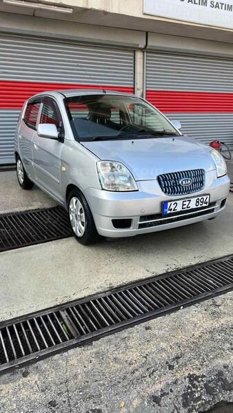 Galeriden Kia Picanto 1.1 EX 2005 Model Konya 280.000 km Gri (Gümüş)