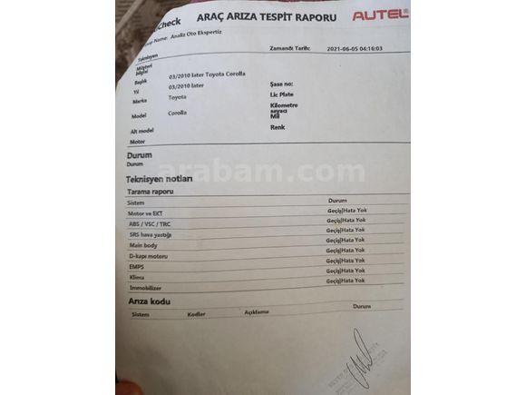 ÖĞRETMENDEN BAKIMLI COROLLA