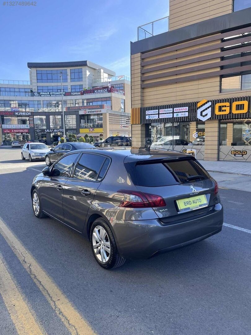 Galeriden Peugeot 308 1.2 PureTech Style Tech 2021 Model Ankara 107.000 km Gri 5