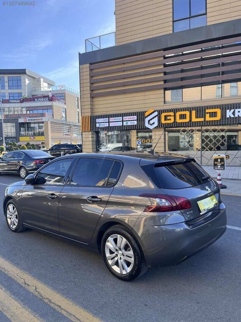 Galeriden Peugeot 308 1.2 PureTech Style Tech 2021 Model Ankara 107.000 km Gri 6