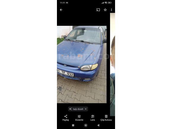 Sahibinden Hyundai Accent 1.3 LX 1999 Model