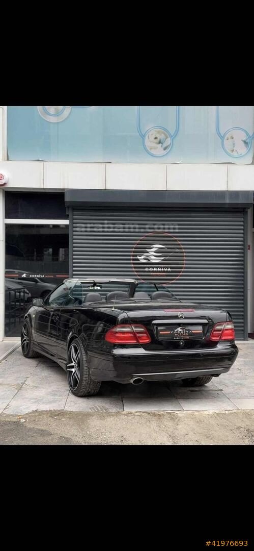 Galeriden Mercedes - Benz CLK 200 Kompressor Avantgarde 2000 Model İstanbul 328.000 km Siyah 5