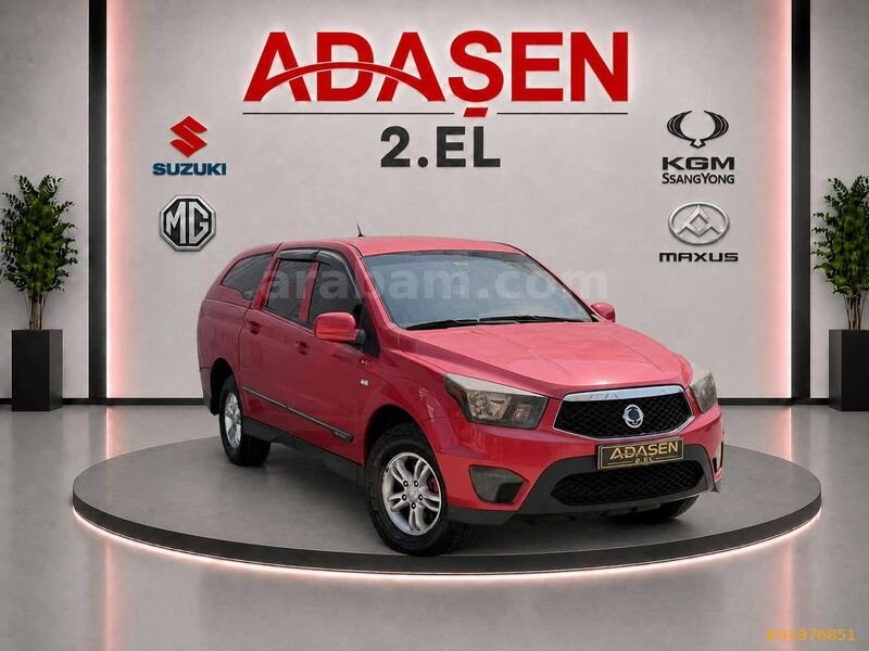 Galeriden KGM SsangYong Korando Sports 2.0 e-XDI 2013 Model Sakarya 320.000 km Kırmızı
