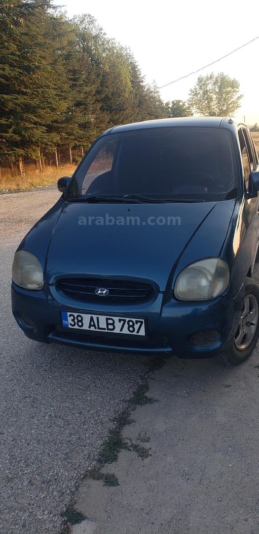 Sahibinden Hyundai Atos 1.0 GLS 1999 Model Ankara 260.000 km Mavi 1
