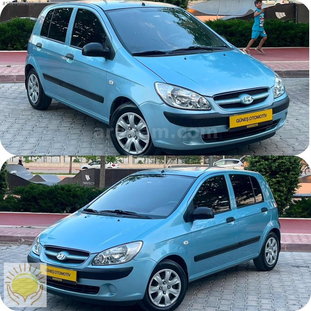 Galeriden Hyundai Getz 1.4 DOHC Start 2009 Model Konya 256.000 km Mavi 5