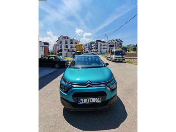 Sahibinden Citroen C3 1.2 PureTech Feel 2023 Model  48.000 km Mavi
