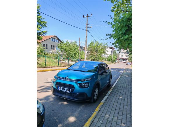 Sahibinden Citroen C3 1.2 PureTech Feel 2023 Model  48.000 km Mavi