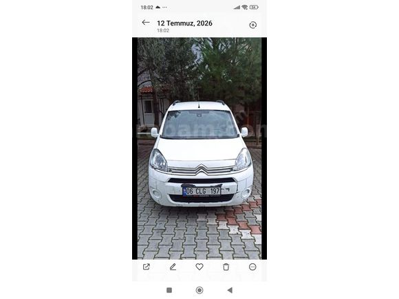 Sahibinden Citroen Berlingo 1.6 HDi Combi X 2012 Model