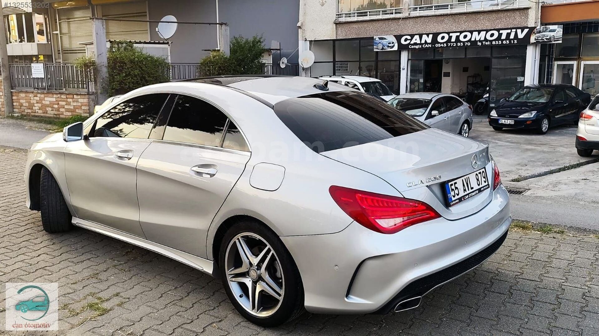 Galeriden Mercedes - Benz CLA 200 AMG 2015 Model Samsun 150.000 km Gri 6