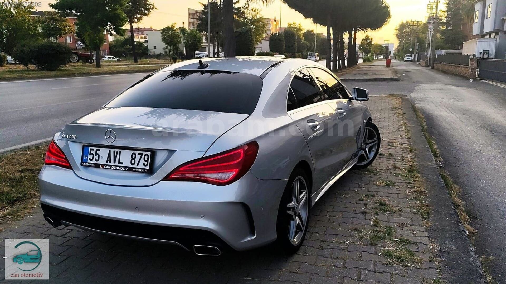 Galeriden Mercedes - Benz CLA 200 AMG 2015 Model Samsun 150.000 km Gri 7
