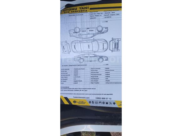 Sahibinden Renault Megane 1.5 dCi Touch 2019 Model Muş