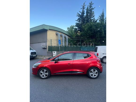2016 MODEL İCON CLİO 127 BİN KM KIRMIZI