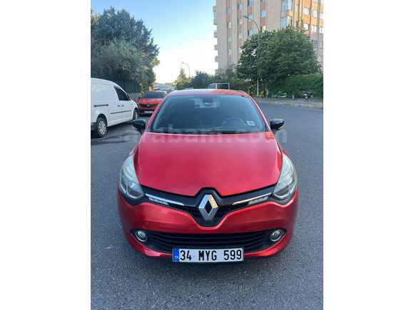 2016 MODEL İCON CLİO 127 BİN KM KIRMIZI