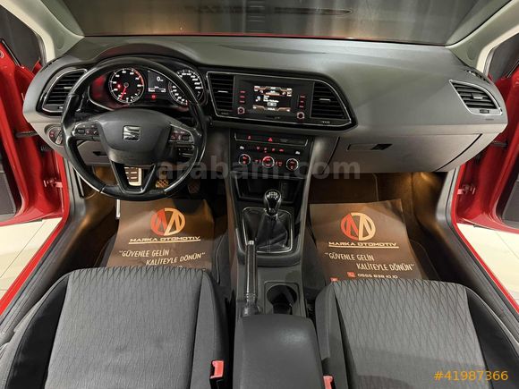 MARKA'DAN 2015 SEAT LEON 1.2 TSİ STYLE BAYRAK KIRMIZI