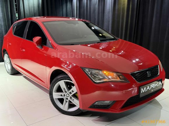MARKA'DAN 2015 SEAT LEON 1.2 TSİ STYLE BAYRAK KIRMIZI
