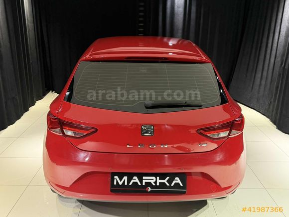 MARKA'DAN 2015 SEAT LEON 1.2 TSİ STYLE BAYRAK KIRMIZI