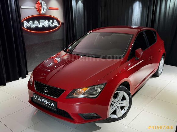 MARKA'DAN 2015 SEAT LEON 1.2 TSİ STYLE BAYRAK KIRMIZI