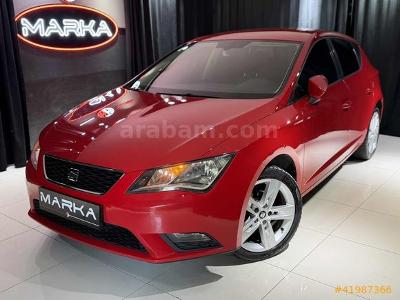MARKA'DAN 2015 SEAT LEON 1.2 TSİ STYLE BAYRAK KIRMIZI