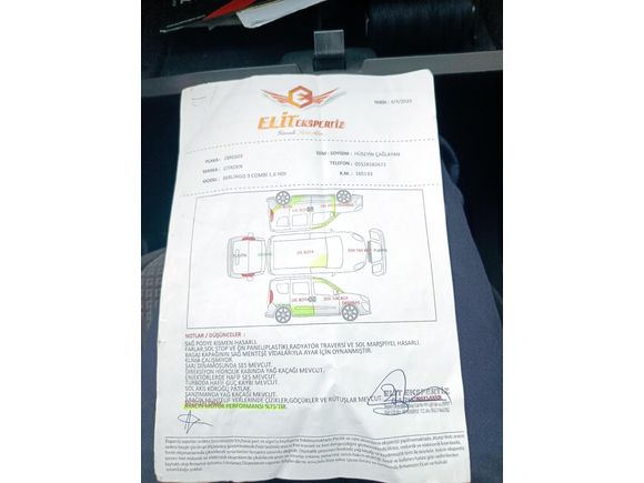 Sahibinden Citroen Berlingo 1.6 HDi Combi 2011 Model