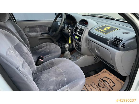 2001 RENAULT CLİO 1.4 16V RXT ÇİFT AİRBAG ABS KLİMA BUZZ EMSALSZ
