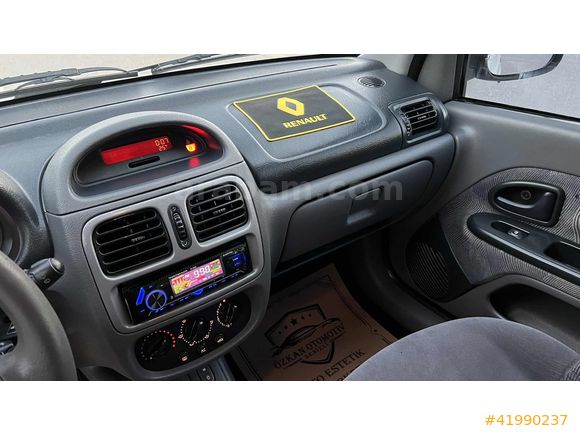 2001 RENAULT CLİO 1.4 16V RXT ÇİFT AİRBAG ABS KLİMA BUZZ EMSALSZ