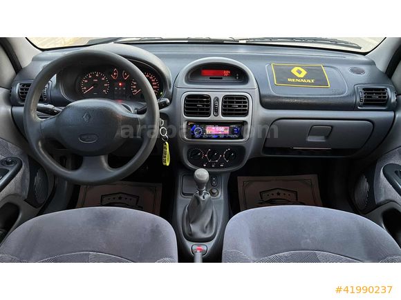2001 RENAULT CLİO 1.4 16V RXT ÇİFT AİRBAG ABS KLİMA BUZZ EMSALSZ