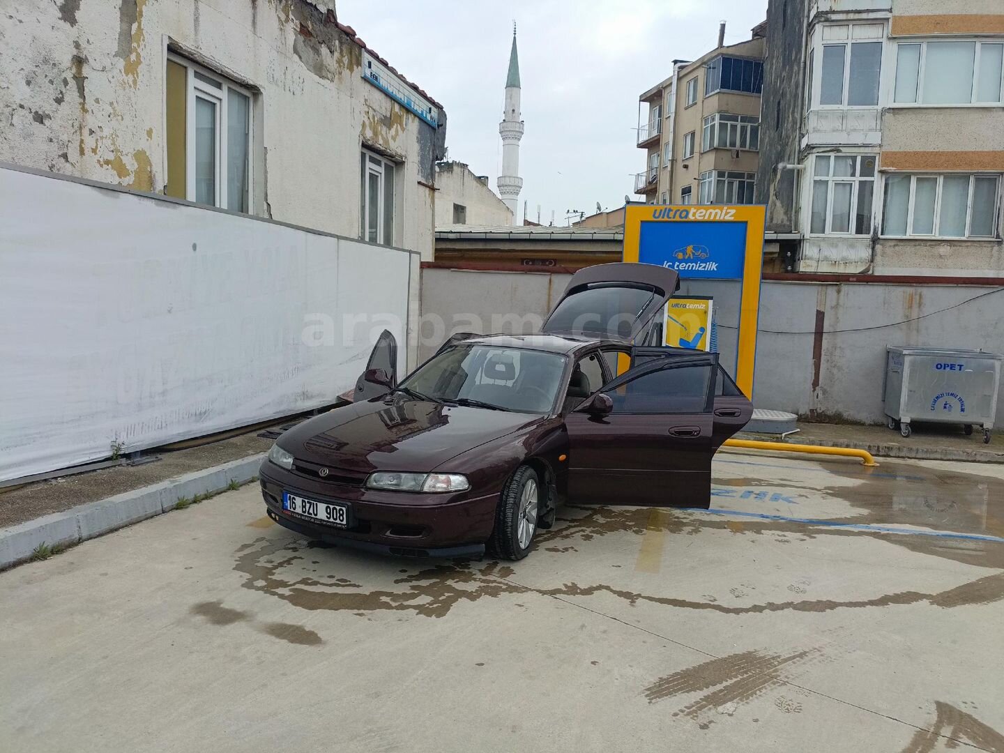 Sahibinden Mazda 626 2.0 GLX 1994 Model Bursa 282.000 km Bordo 5