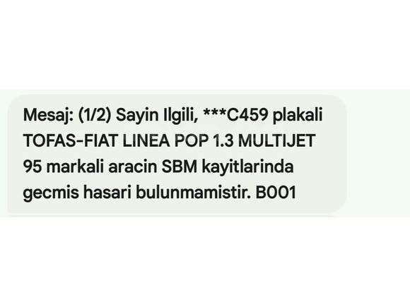 Sahibinden Fiat Linea 1.3 Multijet Pop 2017 Model
