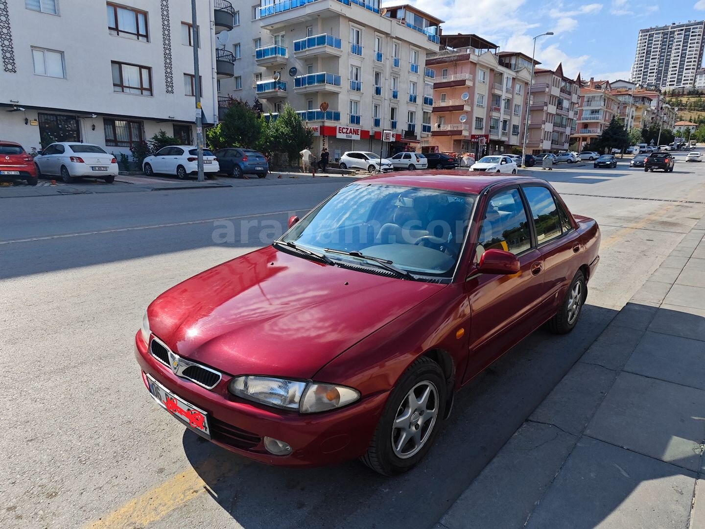 Sahibinden Proton 416 GLX 1999 Model Ankara 141.118 km Bordo 2