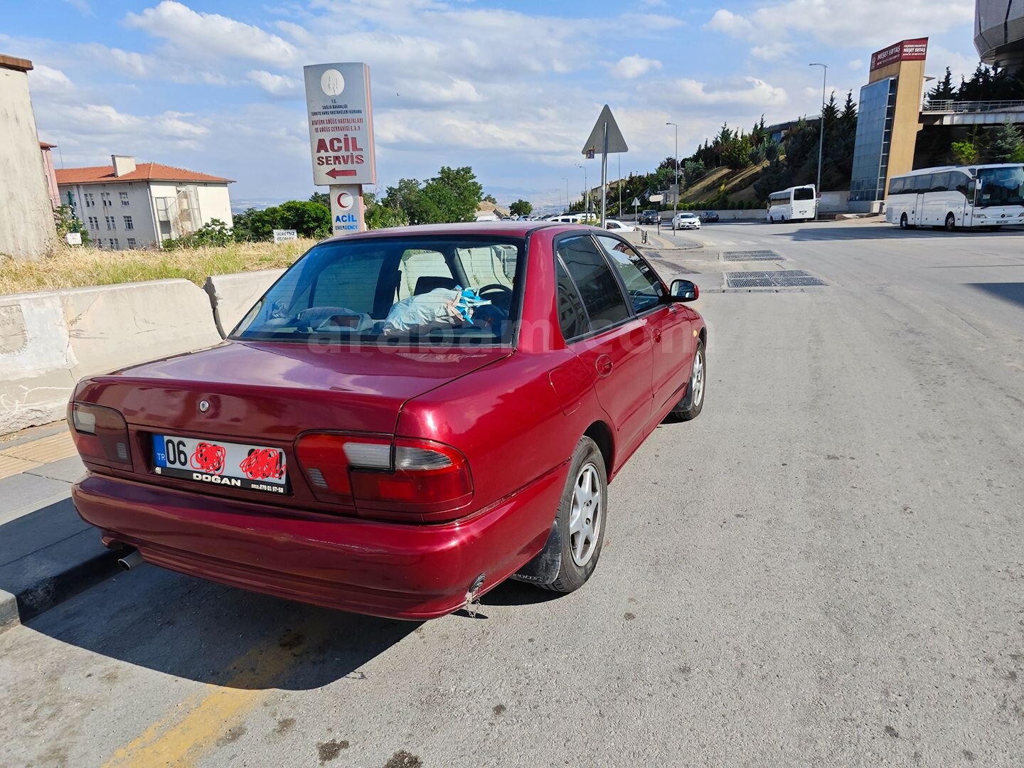 Sahibinden Proton 416 GLX 1999 Model Ankara 141.118 km Bordo 3