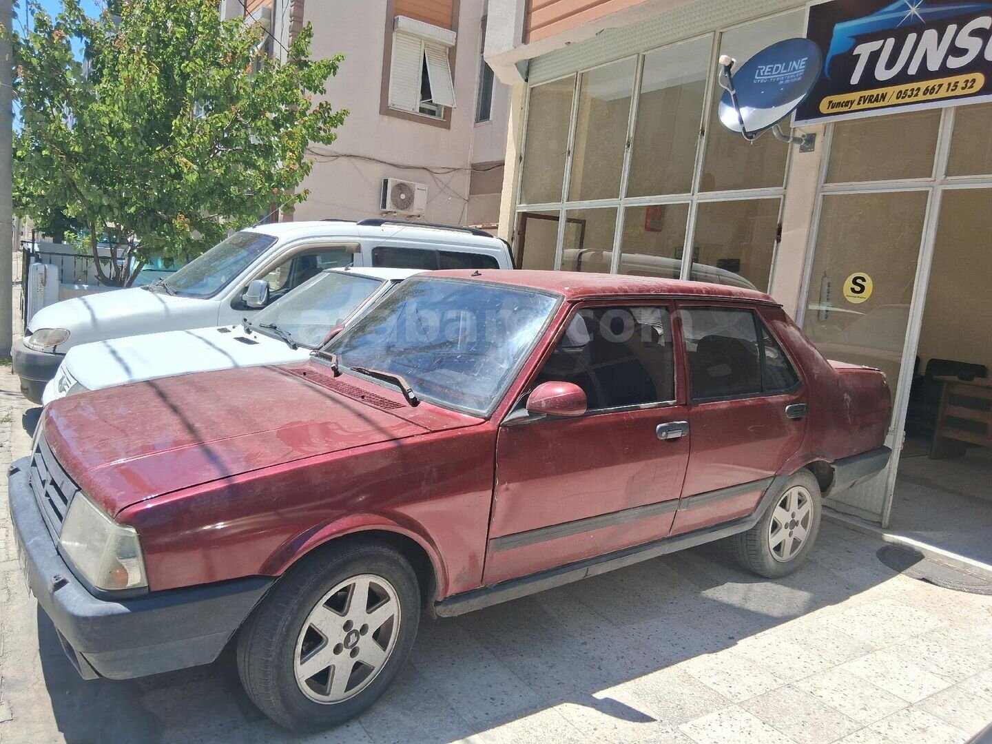 Galeriden Tofaş Doğan SLX 1993 Model İzmir 120.523 km Bordo 2