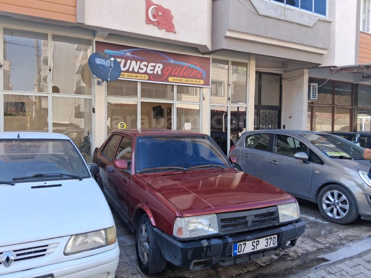 Galeriden Tofaş Doğan SLX 1993 Model İzmir 120.523 km Bordo 6