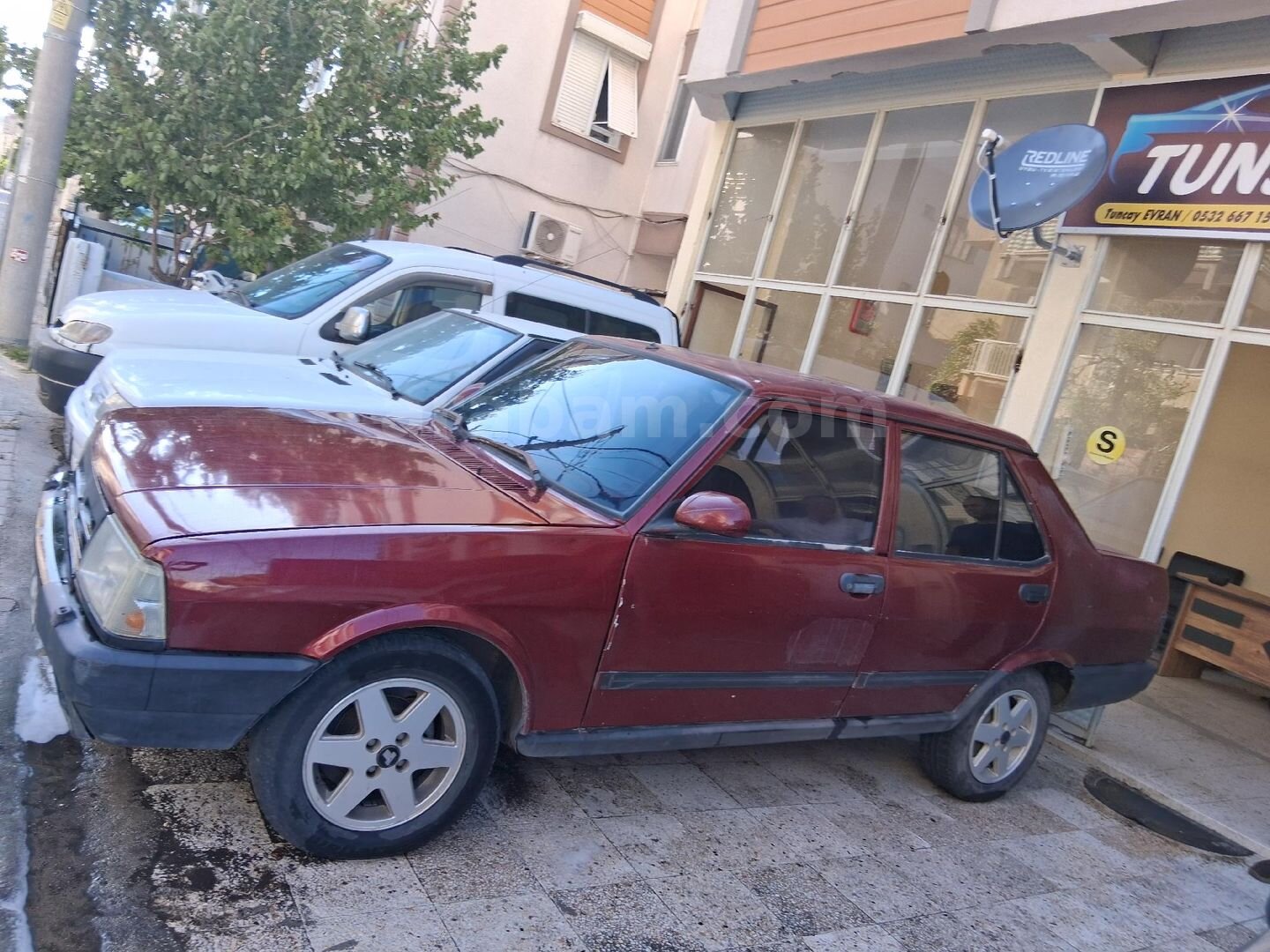 Galeriden Tofaş Doğan SLX 1993 Model İzmir 120.523 km Bordo 3