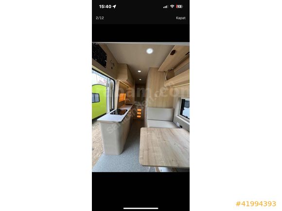 SIFIR 17m3 FULL+FULL EKSİKSİZ MOTO KARAVAN , MASİF MOBİLYA